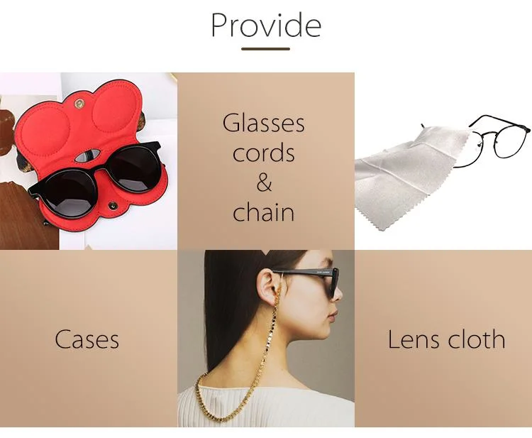 OEM Custom Logo Hard Metal Optical Reading Eye Glasses Case