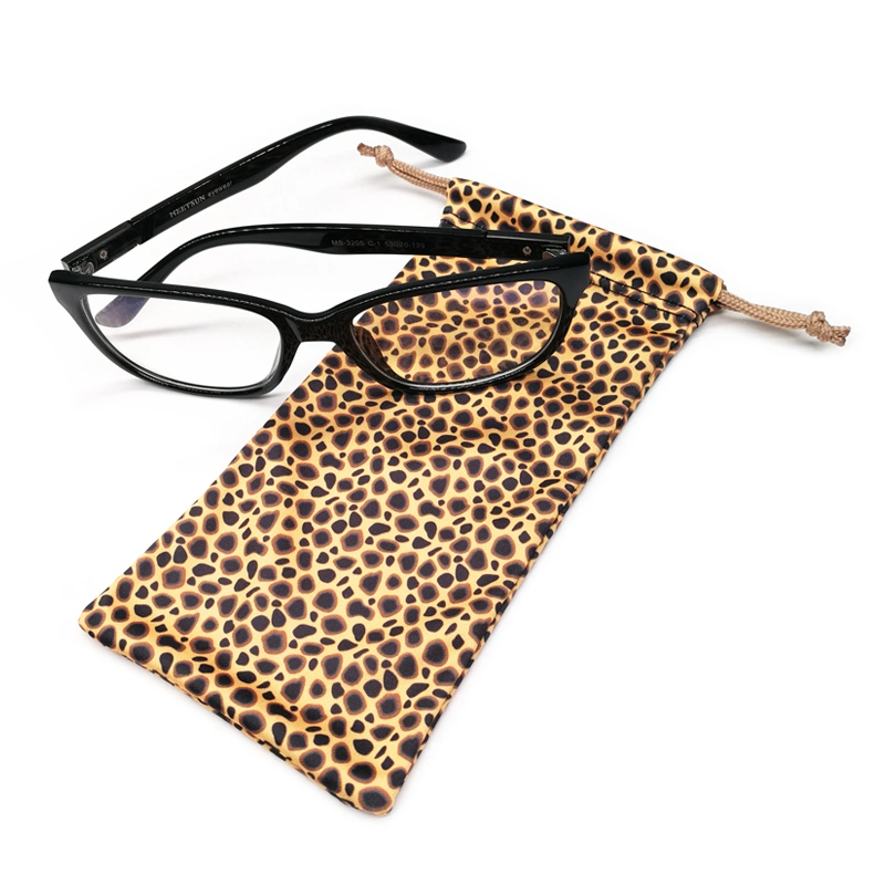 Custom Soft Microfiber Glasses Bag Eyeglasses Pouches Phone Case Drawstring Pouch