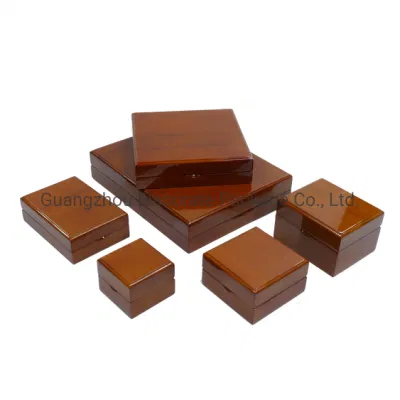 Handmade Paint Solid Wood Jewelry Packing Collection Gift Case