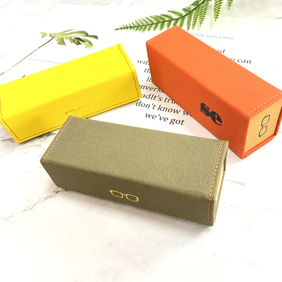 Wholesale High Quality Glasses Case Handmade Custom Spectacle Case