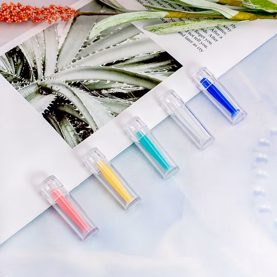 Wear Rods Portable Soft Contact Lenses Plunger with Plastic Case