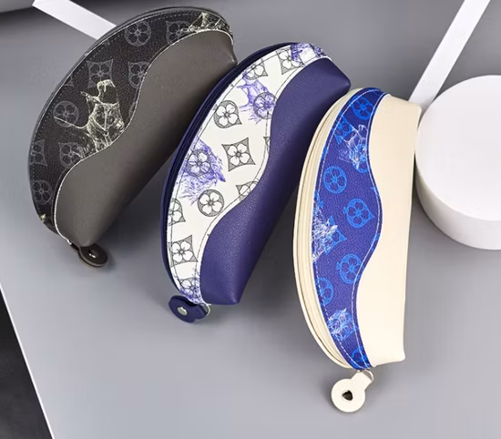 Portable Storage Glasses Bag Sunglasses Case Factory Sells Customizable Glasses Case with Zipper