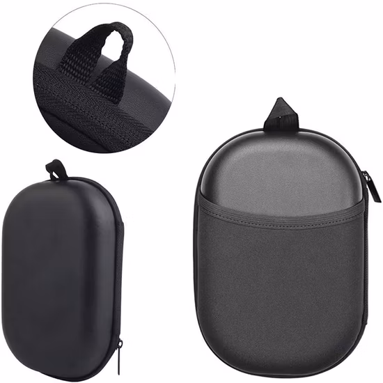 Custom Black Hard Shell Headphone Phone Bluetooth USB Cable Portable Storage EVA Hard Case